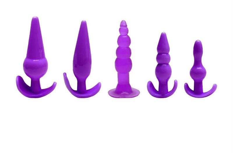 KIT PLUG ANAL SILICONE 5U